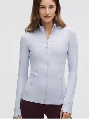 NWT lululemon athletica Define Jacket “Nulu” - Serene Blue - 12